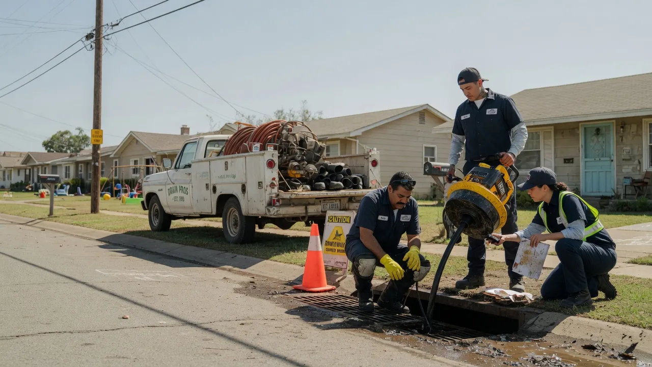 Drain Cleaning in Wishon, CA near me
